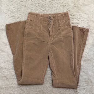 We The Free Light Brown Corduroy Pants